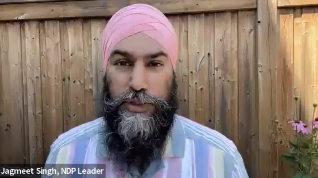 “We’re better off when we take care of each other,” says Jagmeet Singh